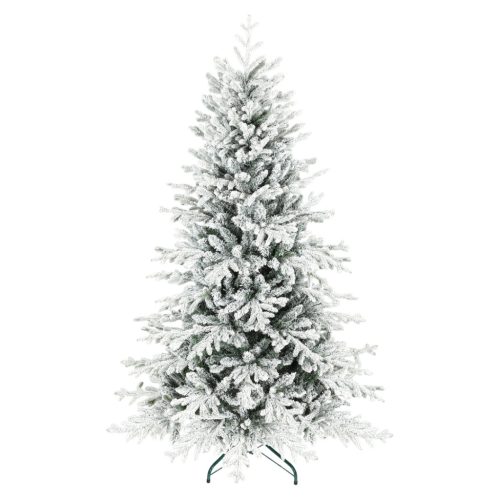 Havas műfenyő karácsonyfa 180 cm magas, 1815 ággal, összecsukható fém talppal