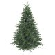 Műfenyő karácsonyfa 180 cm magas, 1062 ágas valósághű hatású ágakkal, fém talppal, zöld színben