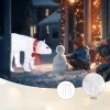 LED-es jegesmedve dekoráció 2 részes 140 hidegfehér LED-del, időzítővel, IP44 kültéri kivitel