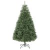 Műfenyő karácsonyfa 180 cm magas, 1687 ággal, összecsukható fém talppal