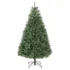 Műfenyő karácsonyfa 180 cm magas, 1687 ággal, összecsukható fém talppal, tűzálló anyagból