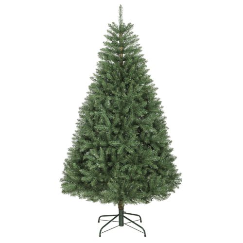 Műfenyő karácsonyfa 180 cm magas, 1687 ággal, összecsukható fém talppal