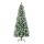 Havas műfenyő 180 cm világoszöld karácsonyfa 630 ág, 37 toboz, tűzálló kivitel