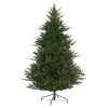 Karácsonyfa 183 cm valósághű megjelenés stabil fém állvánnyal