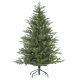 Karácsonyfa 150 cm valósághű megjelenés stabil fém állvánnyal