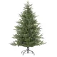 Karácsonyfa 150 cm valósághű megjelenés, tűzálló anyag, stabil fém állvánnyal