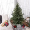 Karácsonyfa 150 cm valósághű megjelenés, tűzálló anyag, stabil fém állvánnyal