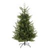 Műfenyő 100x100x150 cm élethű dús karácsonyfa 1290 ágú, gyors összeállítású