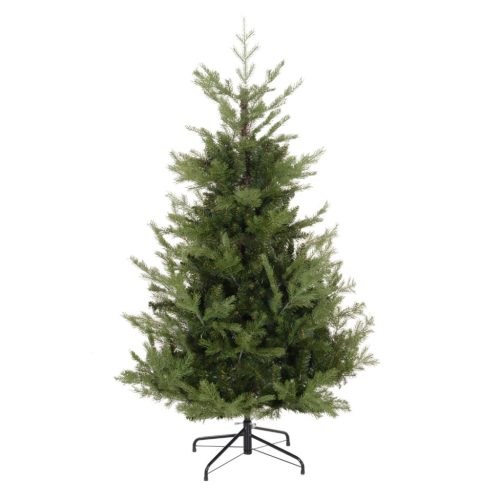 Műfenyő 100x100x150 cm élethű dús karácsonyfa 1290 ágú, gyors összeállítású
