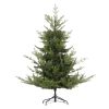 Műfenyő 100x100x150 cm élethű dús karácsonyfa 1290 ágú, gyors összeállítású