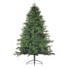Karácsonyfa 183 cm valósághű műfenyő stabil fém talppal
