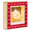 LED-es fa adventi naptár karácsonyi falukép 34x7x34 cm 24 nagy fiókkal, piros