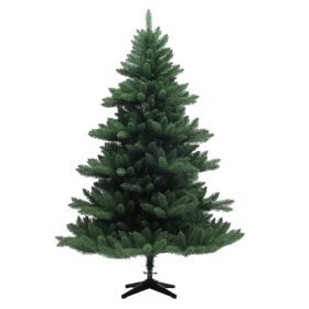   Műfenyő 180 cm Nordmann-típusú, élethű karácsonyfa széles és dús kivitel, stabil fém talppal