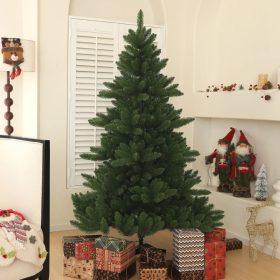   Műfenyő 180 cm Nordmann-típusú, élethű karácsonyfa széles és dús kivitel, stabil fém talppal