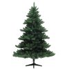 Műfenyő 180 cm Nordmann-típusú, élethű karácsonyfa széles és dús kivitel, stabil fém talppal