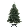 Műfenyő 150 cm Nordmann stílusú, élethű karácsonyfa széles és dús kivitel, stabil fém talppal