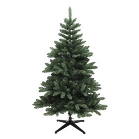   Műfenyő 150 cm Nordmann stílusú, élethű karácsonyfa széles és dús kivitel, stabil fém talppal