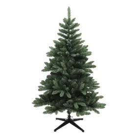   Műfenyő 150 cm Nordmann stílusú, élethű karácsonyfa széles és dús kivitel, stabil fém talppal