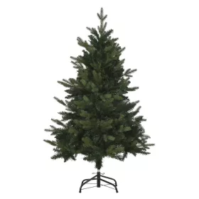   Műfenyő 120 cm magas, természetes hatású, 657 ág, stabil fémtalppal