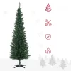 Műfenyő 180 cm magas karácsonyfa stabil állvánnyal, sűrű ágrendszerrel, zöld színben