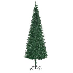   Műfenyő 210 cm karácsonyfa dús, valósághű ágakkal, stabil fém talppal és csillag díszcsúccsal