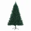 Műfenyő 180 cm klasszikus zöld karácsonyfa, 1000 ággal és fém talppal
