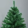 Műfenyő 180 cm beltéri karácsonyfa 1000 ággal, fém talppal, zöld színben