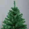 Műfenyő 180 cm beltéri karácsonyfa 1000 ággal, fém talppal, zöld színben