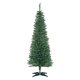 Műfenyő 150 cm magas karácsonyfa stabil állvánnyal, sűrű ágrendszerrel, zöld színben
