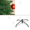 Műfenyő 210 cm élethű karácsonyfa stabil fém talppal