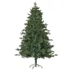 Műfenyő 180 cm magas, élethű karácsonyfa 748 ág, PVC + PE tűlevelek, stabil fém talppal