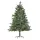 Műfenyő 150 cm magas, élethű karácsonyfa 444 ág, 3 féle levélforma, stabil fém talppal