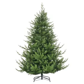 Műfenyő 136x136x180 cm élethű karácsonyfa dús Nordmann műtölgy, gyors összeállítással
