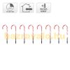 Candy Cane Christmas garden candy cane set of 8 45x700 cm 40LED warm white, Christmas decoration