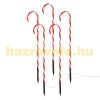 Candy Cane Christmas garden candy cane set of 5 73x400 cm 56LED warm white, Christmas decoration