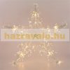 Luminous star Christmas decoration 85 cm, 320 LED warm white Christmas lighting