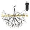 Mistletoe LED lighting Ø36 cm, Christmas decoration 240 LED warm white, Christmas lighting