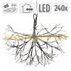 Mistletoe LED lighting Ø36 cm, Christmas decoration 240 LED warm white, Christmas lighting