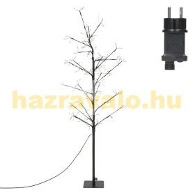   LED karácsonyi dekorációs fa 120 cm, 240 LED meleg fehér,  karácsonyfa bel- és kültéri karácsonyi világítás