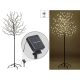 Solar LED Christmas decoration tree 150 cm, 200 LED warm white, Christmas tree indoor and outdoor Christmas lighting