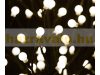 Solar LED Christmas decoration tree 150 cm, 200 LED warm white, Christmas tree indoor and outdoor Christmas lighting