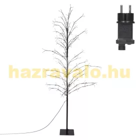 LED karácsonyi dekorációs fa 180 cm, 480 LED meleg fehér, karácsonyfa bel- és kültéri karácsonyi