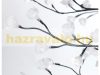 LED Christmas decoration tree 180 cm, 336 LEDs warm white, with 336 colored light-up flowers indoor and outdoor lighting