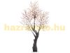 LED decorative tree, cherry blossom decorative tree 200 cm, 576 LEDs warm white, with 576 luminous flowers indoor and outdoor lighting