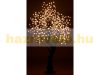 LED decorative tree, cherry blossom decorative tree 200 cm, 576 LEDs warm white, with 576 luminous flowers indoor and outdoor lighting