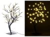 LED Christmas decoration tree 45 cm, 64 LEDs warm white, with 64 luminous flowers indoor and outdoor Christmas lighting