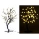 LED Christmas decoration tree 45 cm, 64 LEDs warm white, with 64 luminous flowers indoor and outdoor Christmas lighting