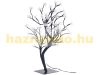 LED Christmas decoration tree 45 cm, 64 LEDs warm white, with 64 luminous flowers indoor and outdoor Christmas lighting