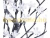 LED Christmas decoration tree 45 cm, 64 LEDs warm white, with 64 luminous flowers indoor and outdoor Christmas lighting