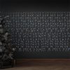 LED light curtain 200 cm cold white 240 LED Christmas lighting with 12 functions, festive light string